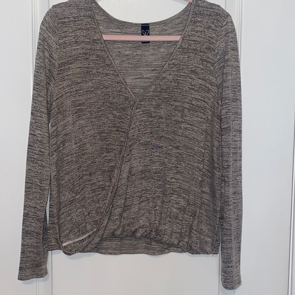 WRAP SWEATER - Picture 1 of 10